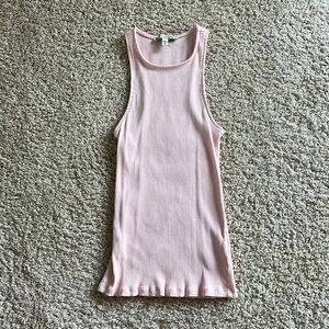 Express pink tank top